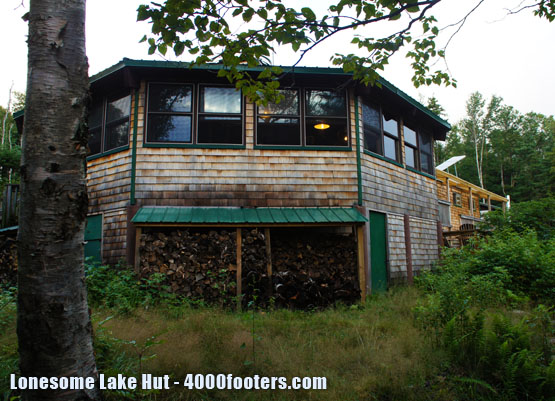 Lonesome Lake Hut - AMC White Mountain Huts - Lonesome Lake Hut - 2,760 feet - Kinsman Hut